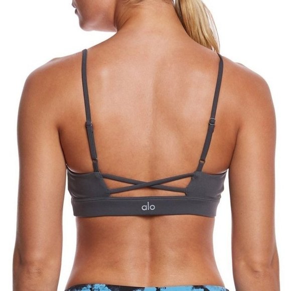 Alo Yoga Interlace Sports Bra - Picture 1 of 6